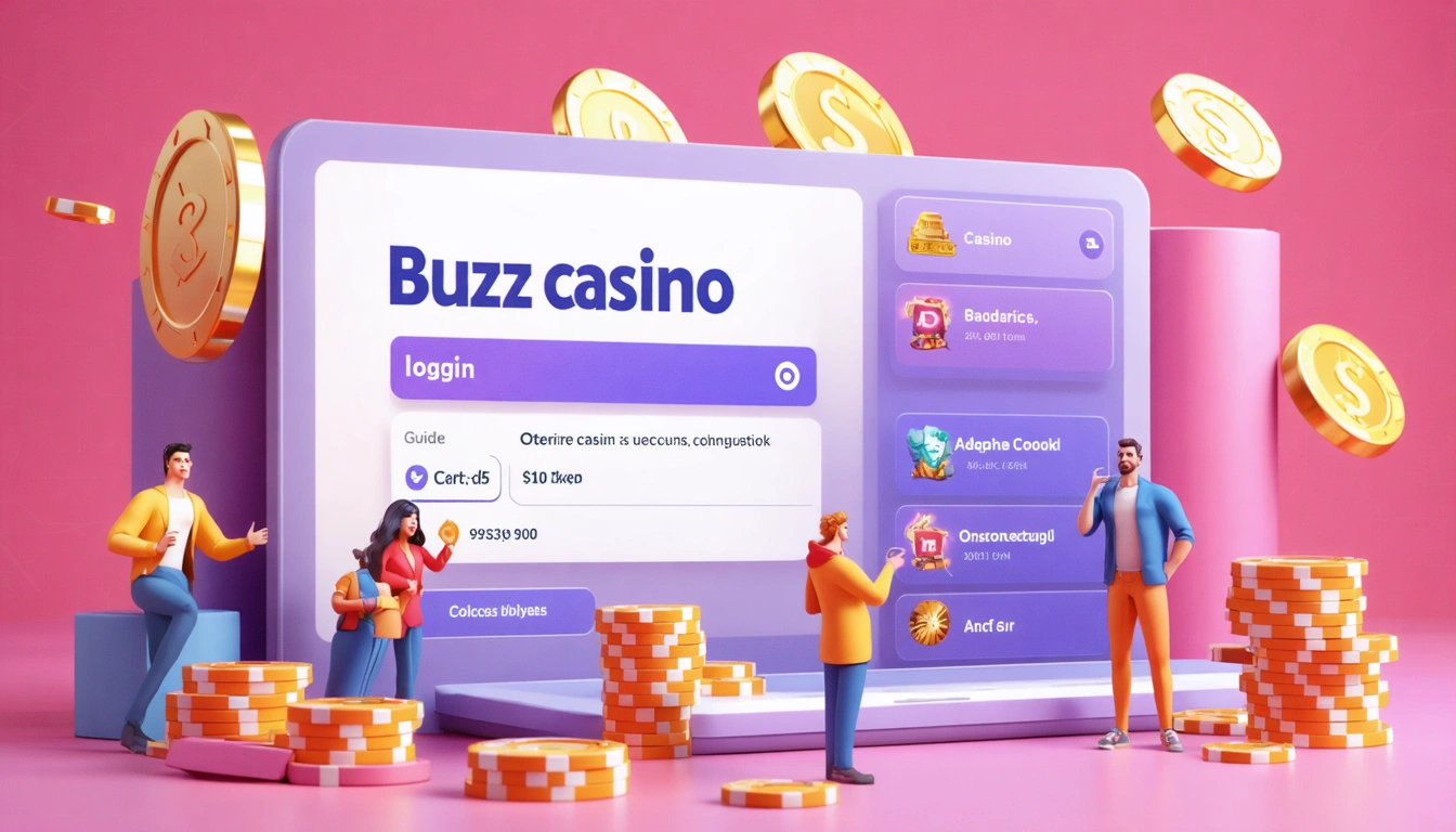 Buzz casino login guide for secure account access
